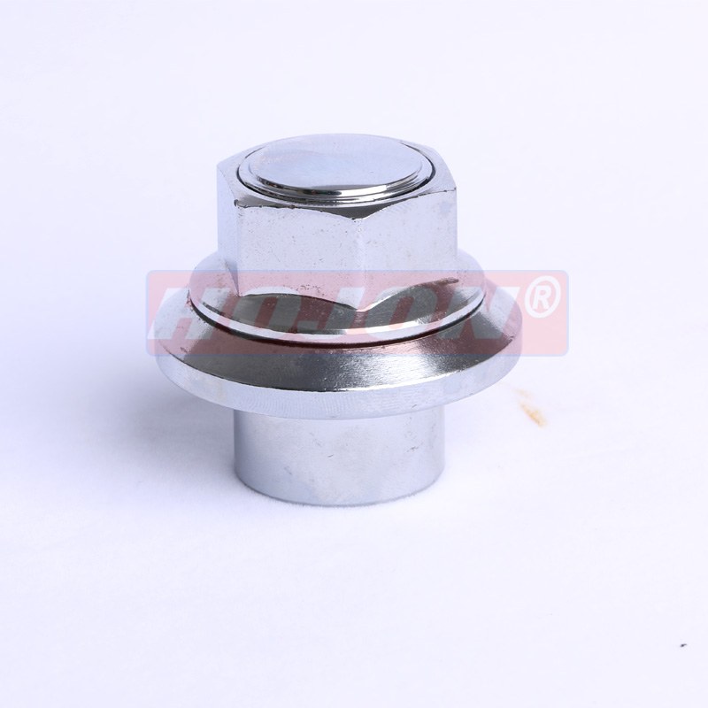 Flanged lug nuts
